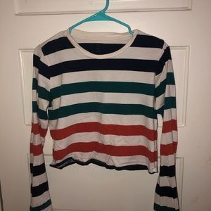 PACSUN multicolored long sleeve tee